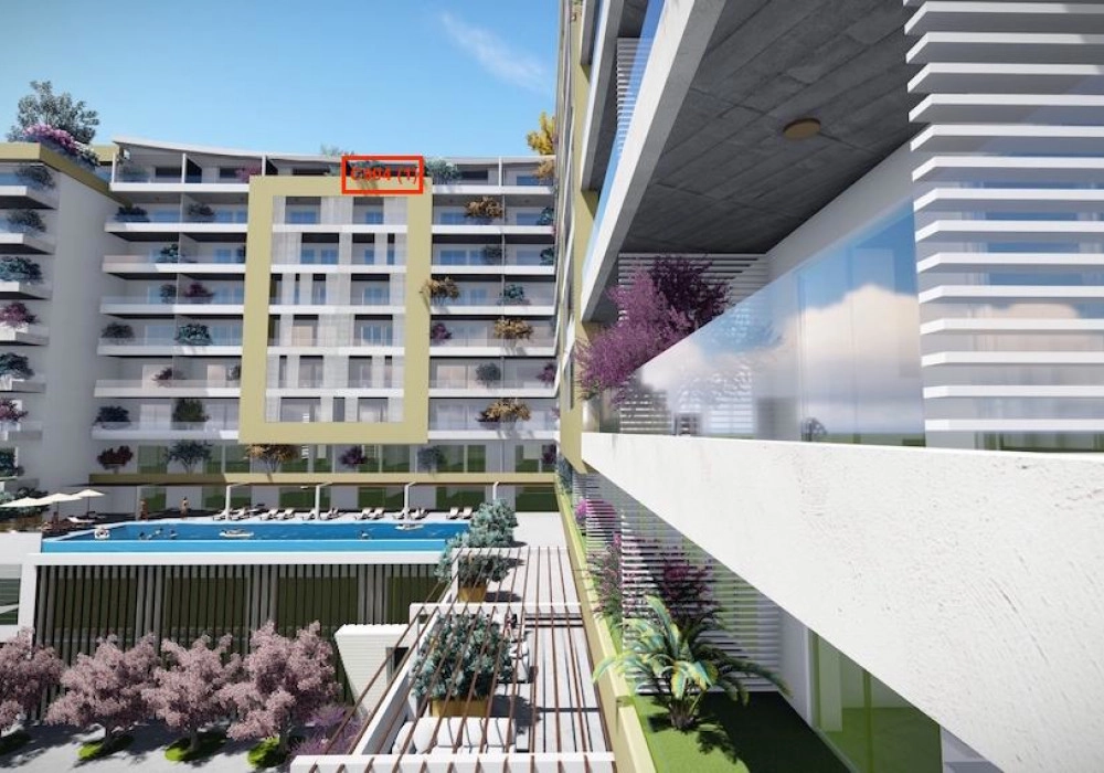 Jednosoban-stan-u-novogradnji-Gospostina-Budva-1 Jednosoban stan 80 m² – Gospoština, Budva — fotografija 2