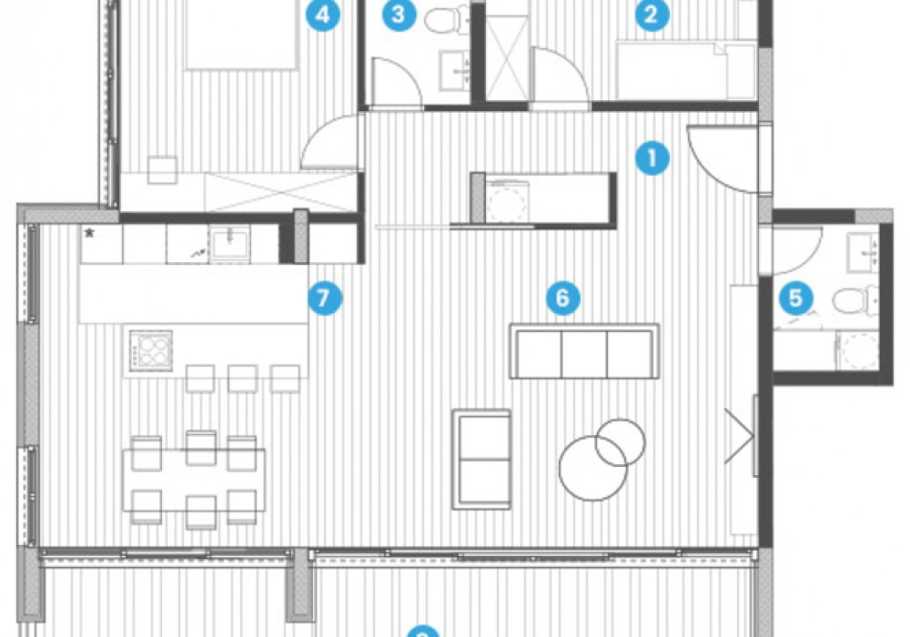 Dvosoban-stan-na-Vidikovcu-Budva-7 Dvosoban stan 111 m² – Vidikovac, Budva — fotografija 8
