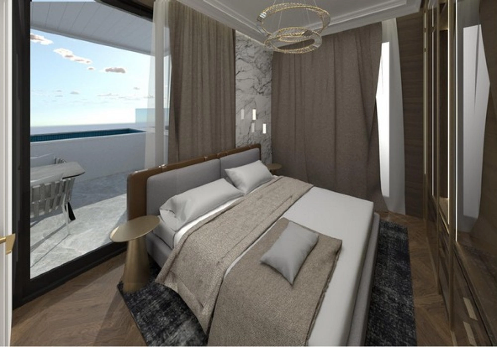 Jednosoban-stan-sa-bazenom-u-Podkosljunu-Budva-8 Jednosoban stan 146 m² – Podkošljun, Budva — fotografija 9
