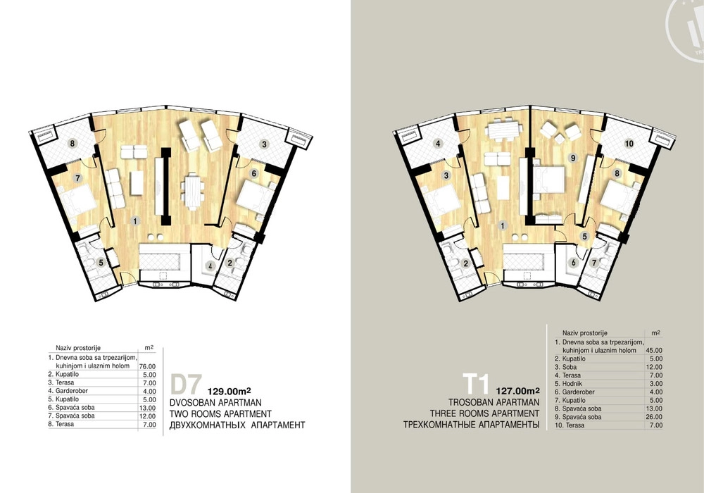 Dvosoban-stan-u-novogradnji-Centar-Budva-4 Dvosoban stan 127 m² – Centar, Budva — fotografija 5