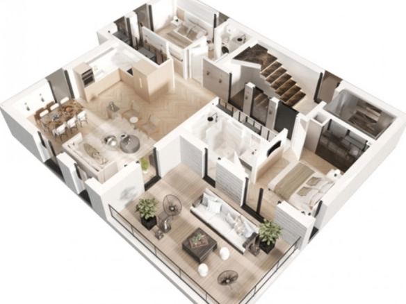 Dvosoban stan 203 m² – Bečići, Budva — fotografija 2