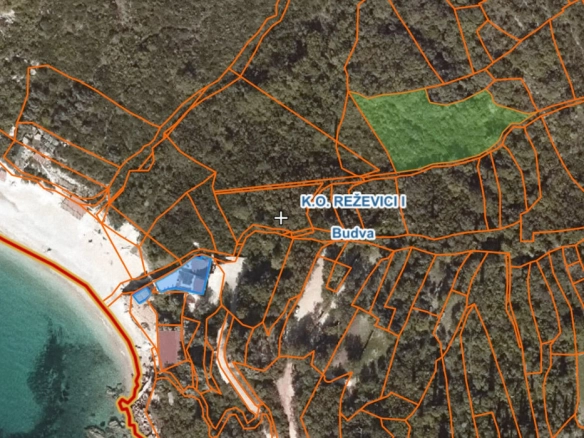 Plac 2.020 m² – Reževići, Budva — fotografija 2