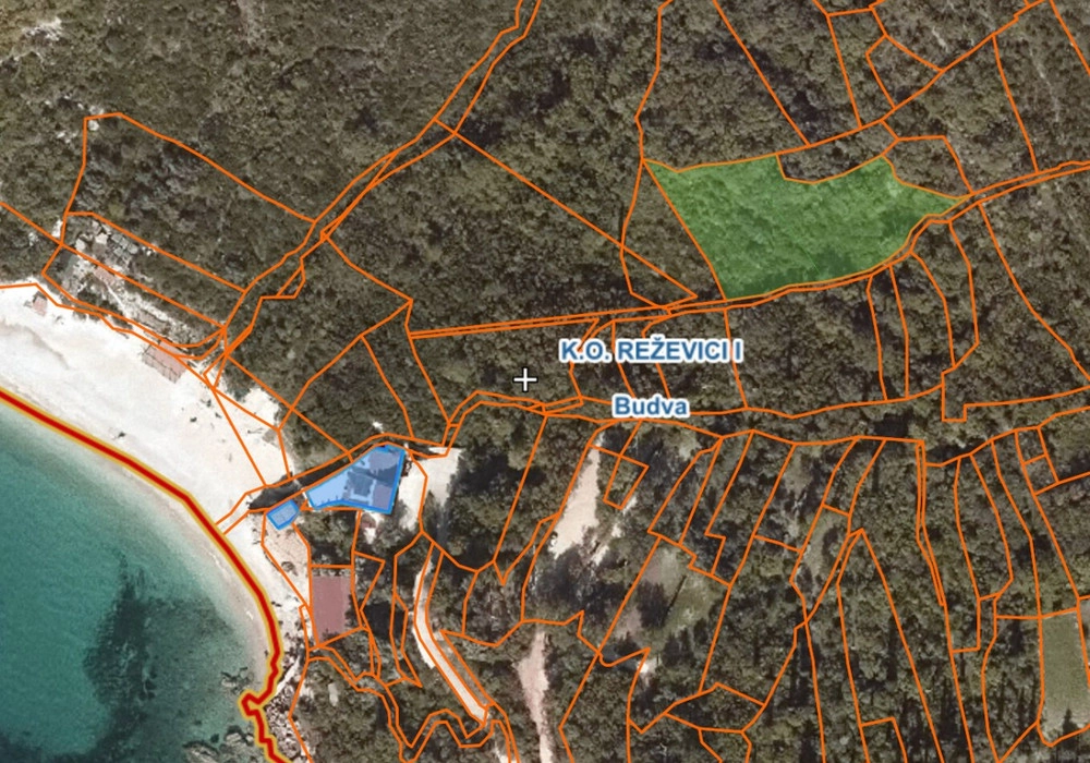 Plac-uz-more-u-Rezevicima-Budva-1 Plac 2.020 m² – Reževići, Budva — fotografija 2