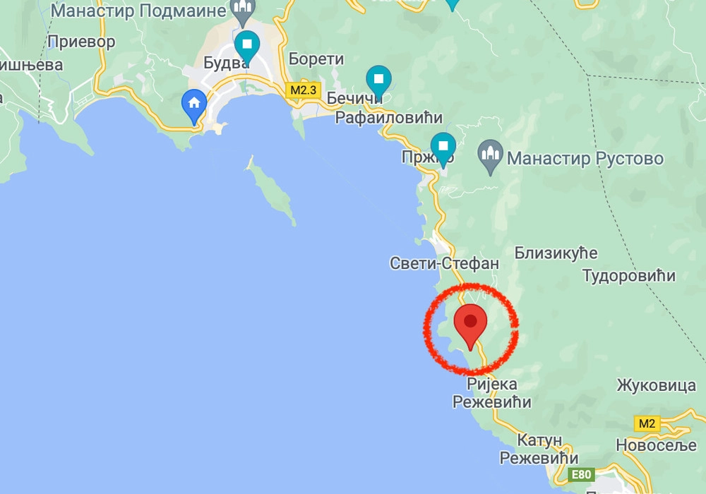 Plac-uz-more-u-Rezevicima-Budva-5 Plac 2.020 m² – Reževići, Budva — fotografija 6