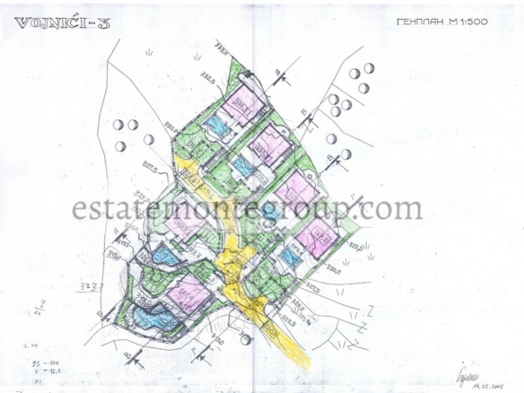 Plac 7.137 m² – Kuljače, Budva — fotografija 7