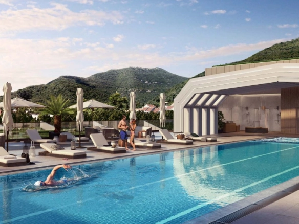 Dvosoban stan 191 m² – Gorica, Tivat — fotografija 3