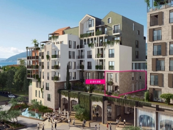 Dvosoban stan 191 m² – Gorica, Tivat — fotografija 15