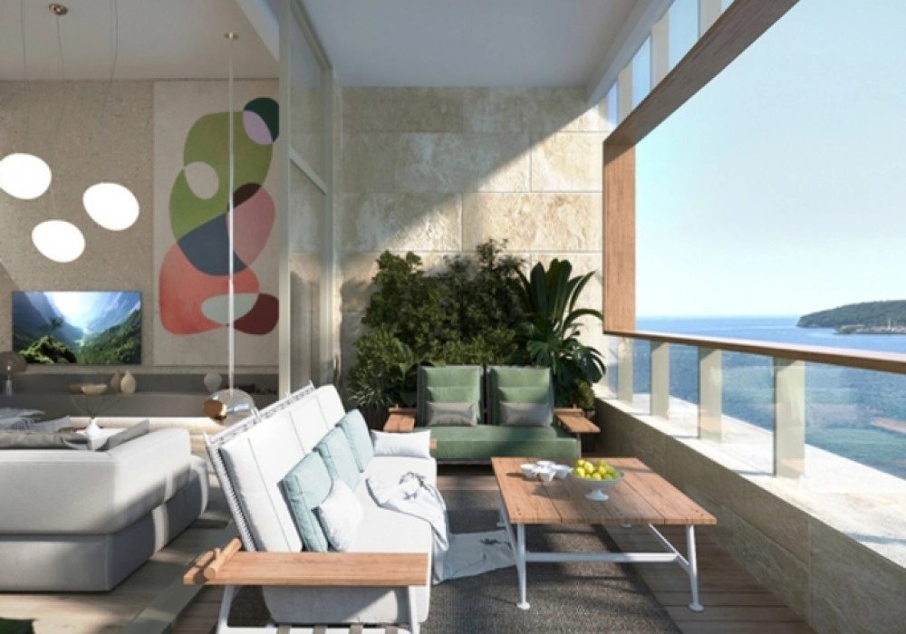Dvosoban-stan-uz-more-u-naselju-Boreti-Budva-3 Dvosoban stan 141 m² – Boreti, Budva — fotografija 4