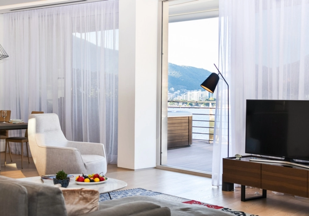 Dvosoban-stan-u-kompleksu-Dukley-Gardens-Boreti-Budva-1 Dvosoban stan 159 m² – Boreti, Budva — fotografija 2