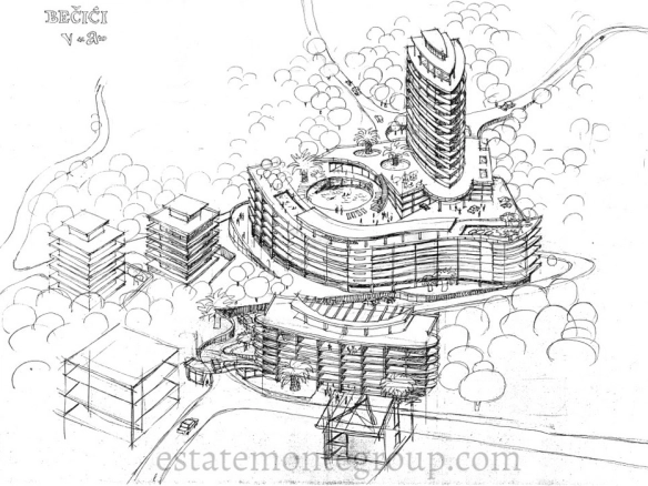 Plac 8.960 m² – Bečići, Budva — fotografija 2