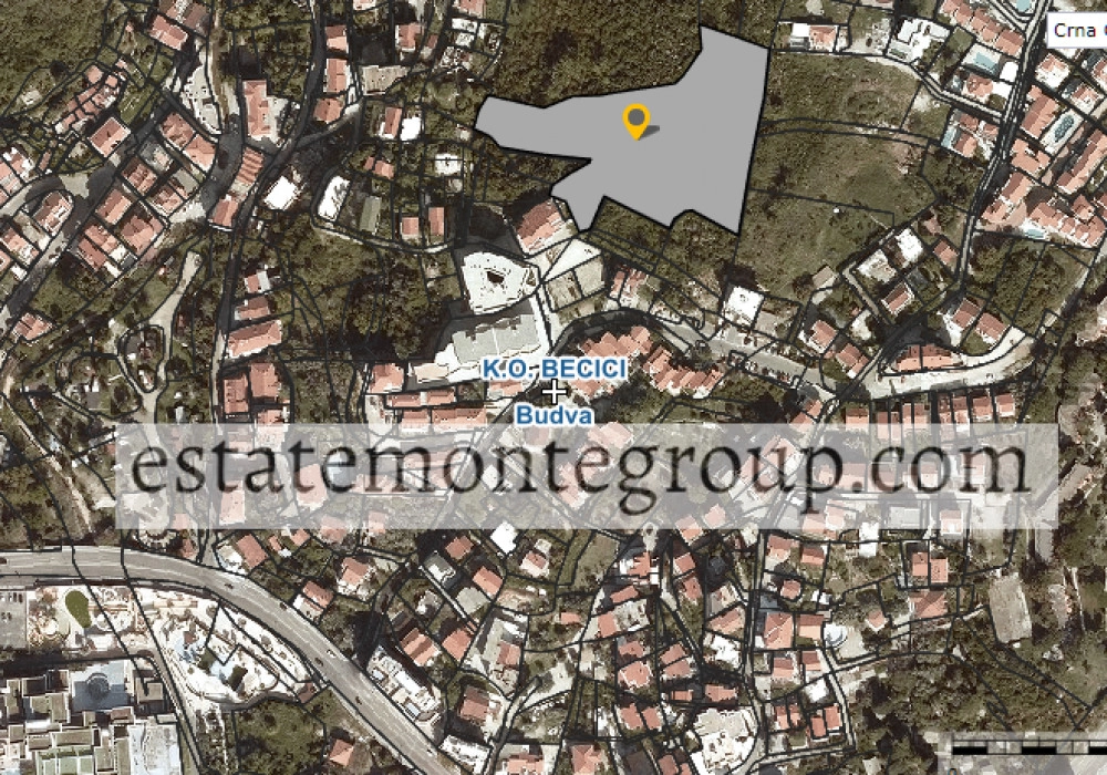 Plac-za-izgradnju-u-Becicima-Budva-3 Plac 8.960 m² – Bečići, Budva — fotografija 4