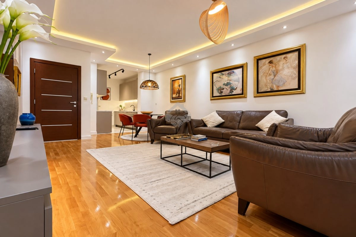 Dvosoban-namjesten-stan-90-m²-Preko-Morace-–-Podgorica Dvosoban namješten stan 90 m²