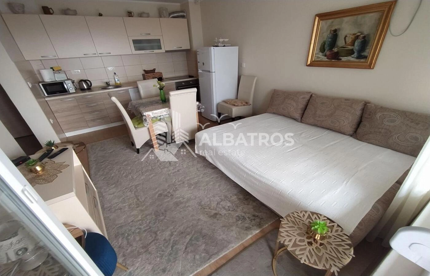Jednosoban-stan-u-Dobroj-Vodi-Bar-2 Jednosoban stan 40 m² – Dobra Voda, Bar — fotografija 3