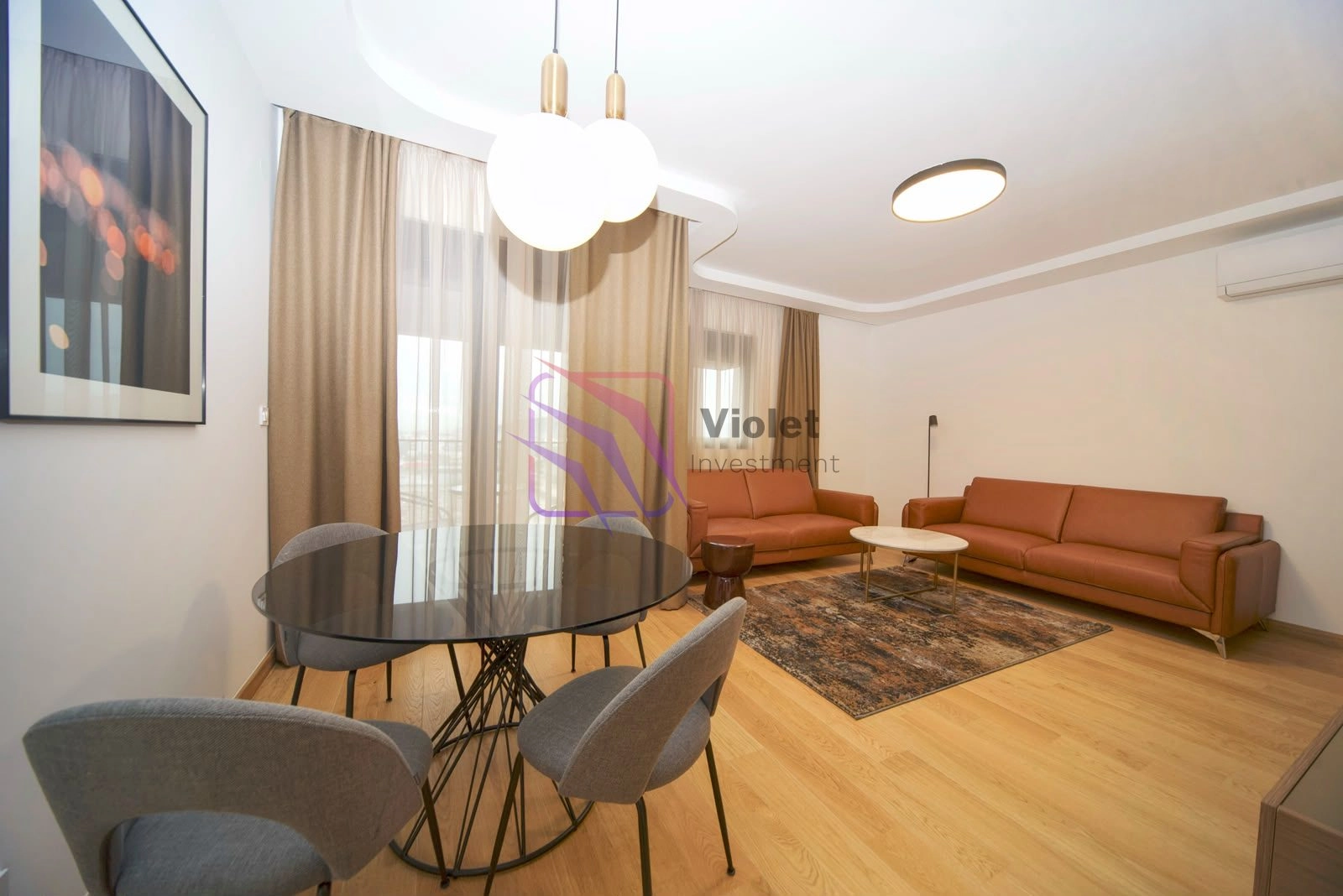 Dvosoban-namjesten-stan-u-City-kvartu-Podgorica-1 Izdavanje: Dvosoban stan 74 m² – City kvart, Podgorica — fotografija 2