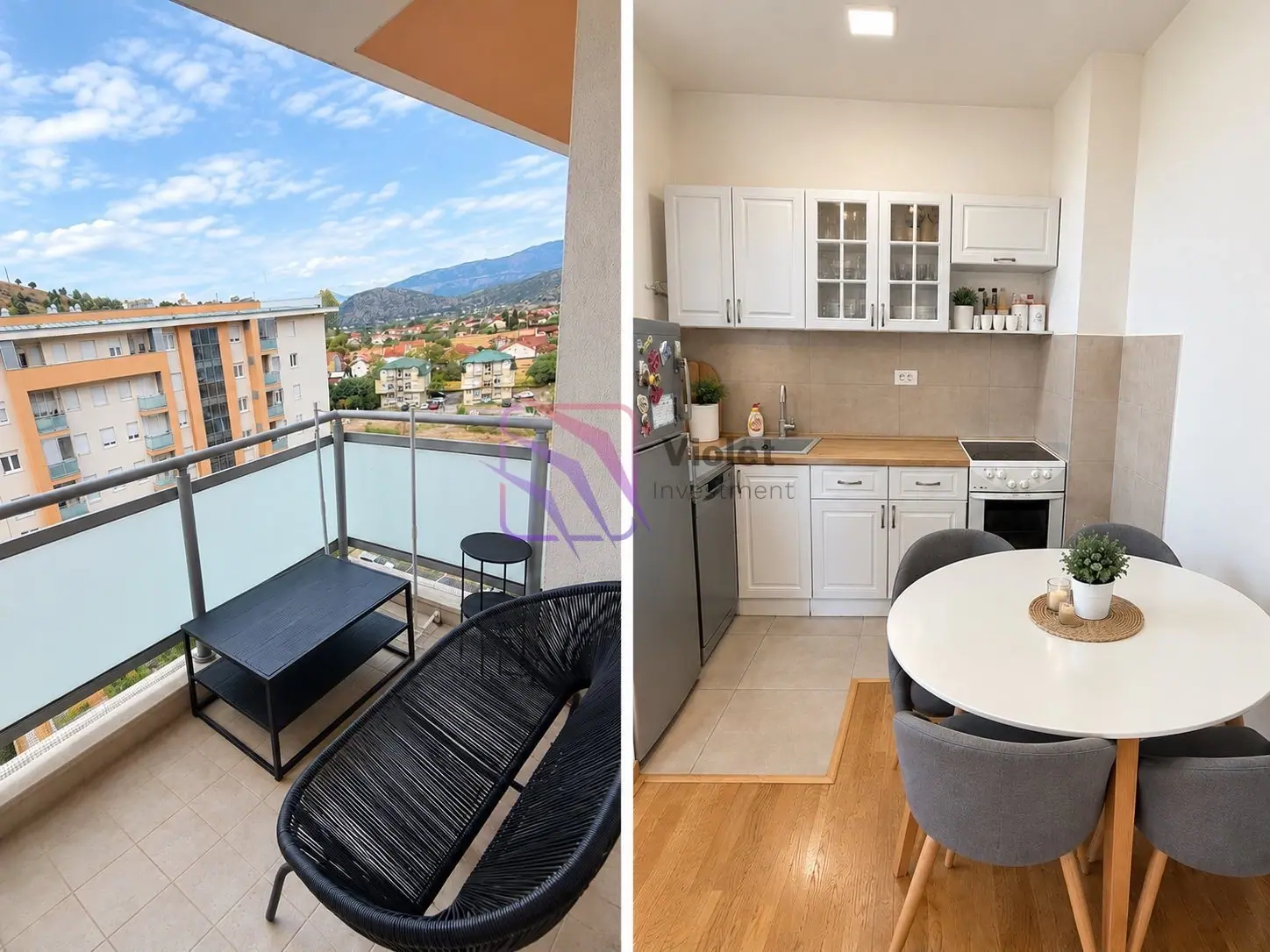 Jednosoban-namjesten-stan-u-Zagoricu-Podgorica-1 Jednosoban stan 42 m² – Zagorič, Podgorica — fotografija 2